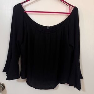 Elegant Black Women's Top
